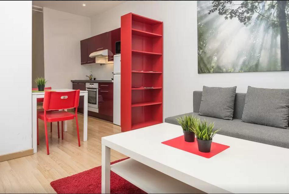 Central Red Apartment Brussels Phòng bức ảnh